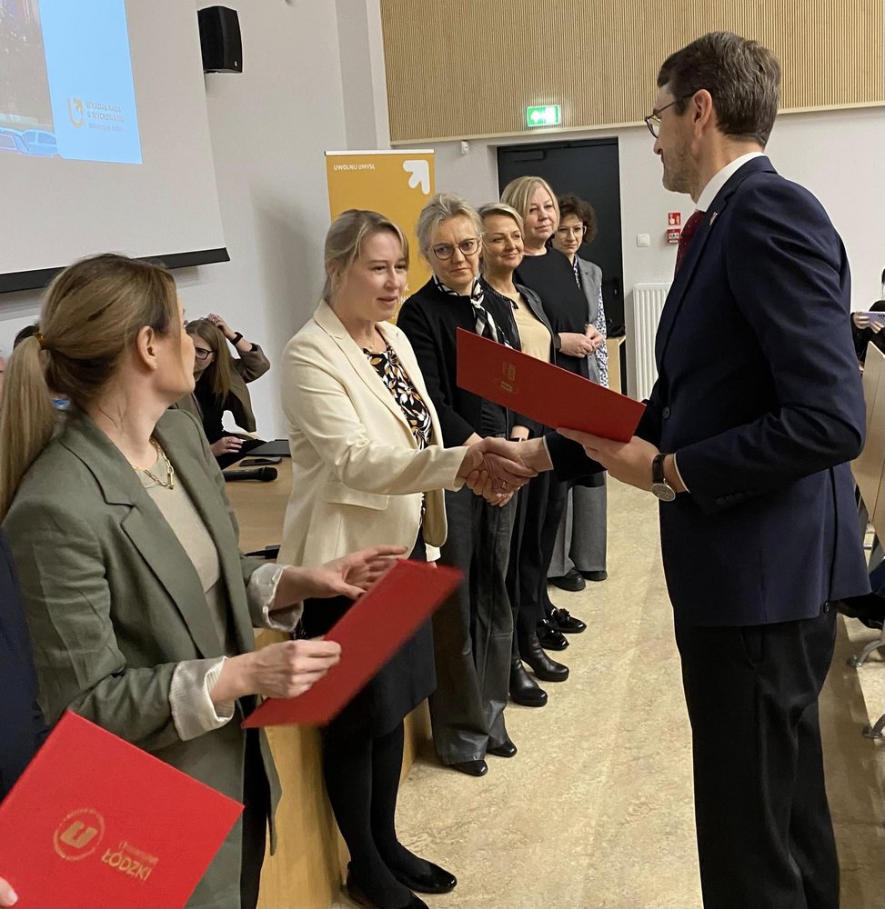 Wręczenie nagród Retora UŁ