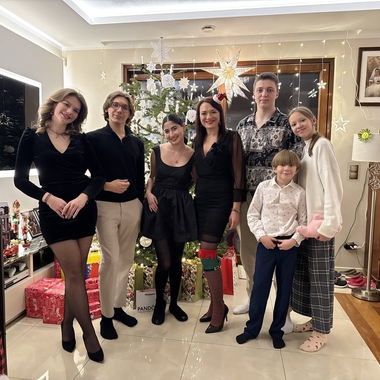 Uczestnicy akcji Gość na Gwiazdkę