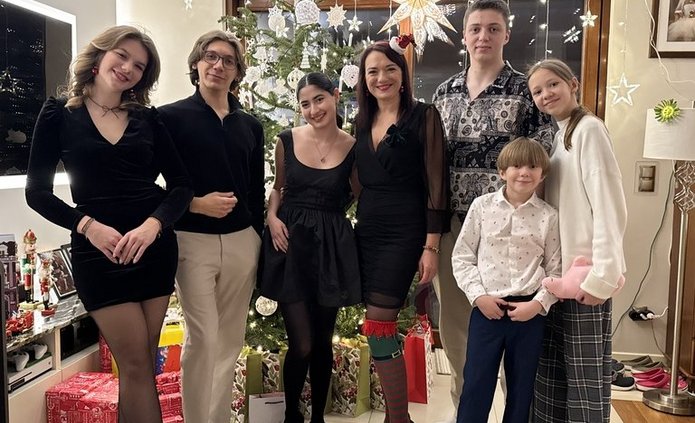 Uczestnicy akcji Gość na Gwiazdkę