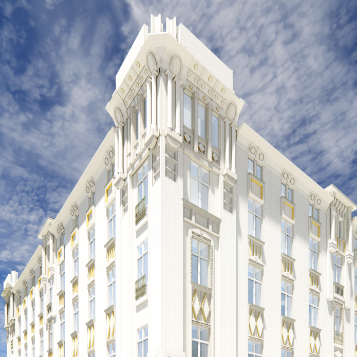 Odnowiona kamienica przy ul. Sienkiewicza 21 (wizualizacja) 