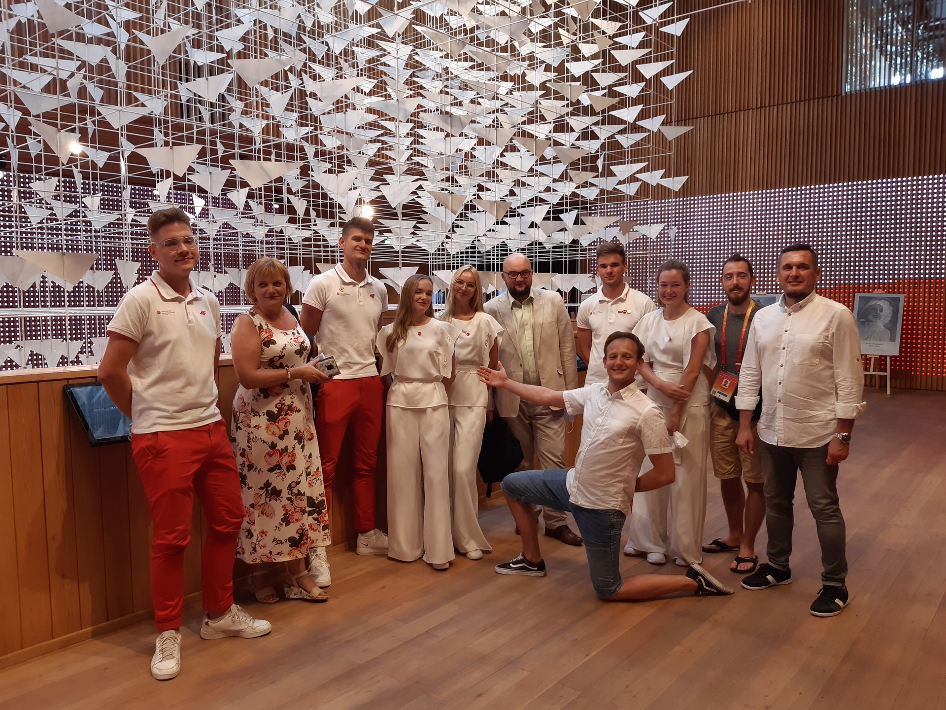 Reprezentacja UŁ na EXPO 2020 w Dubaju w Pawilonie Polski 