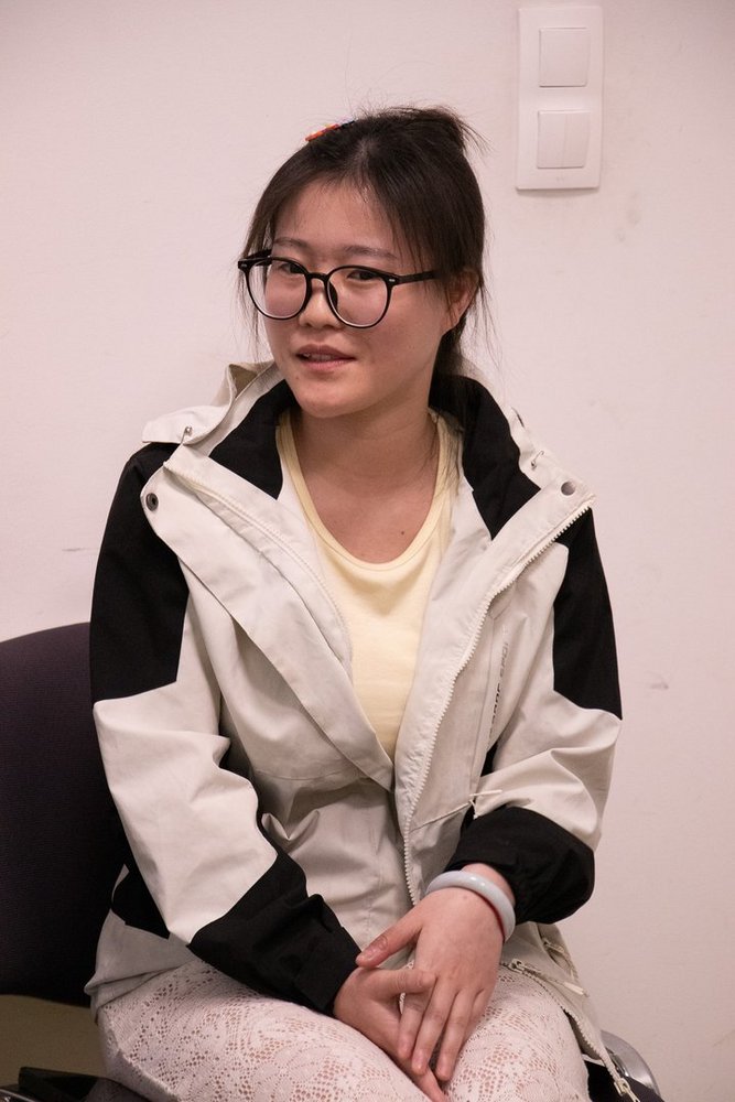 a student from China