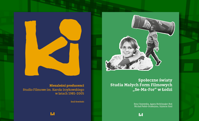 Grafika z dwiema okładkami