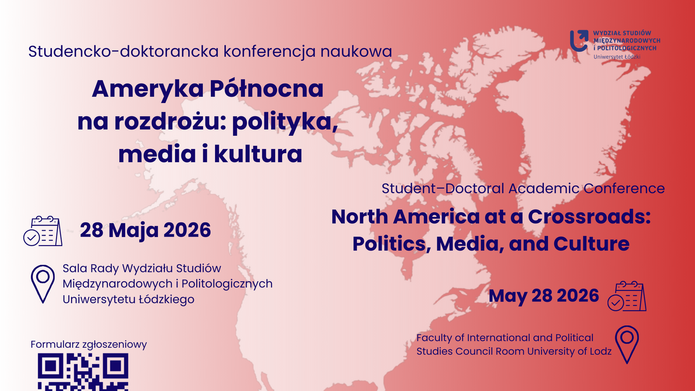 Bilingual poster promoting the conference