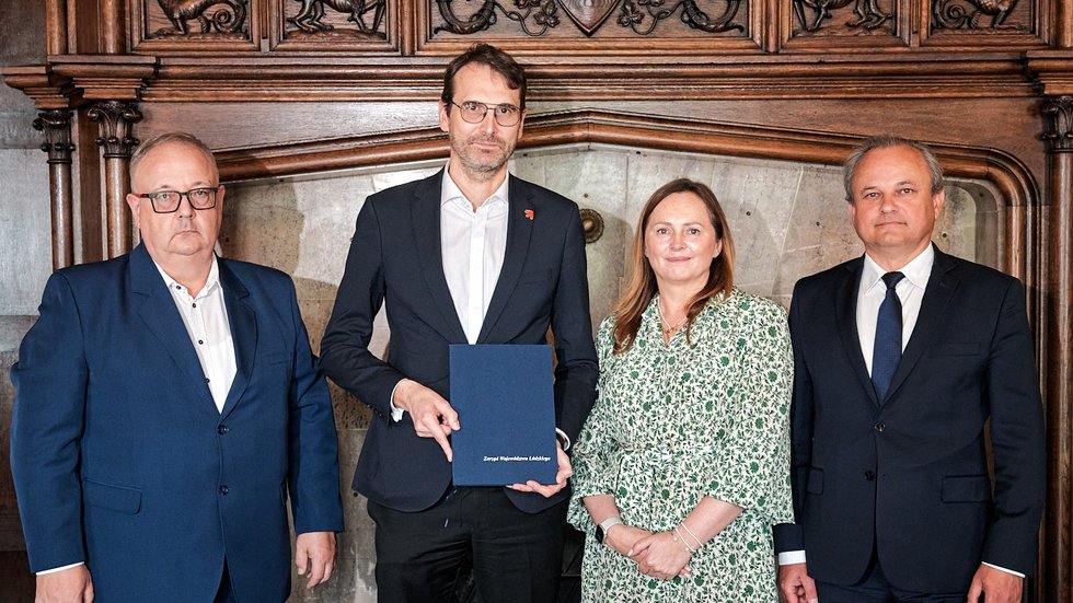 Rektor UŁ i marszałek województwa