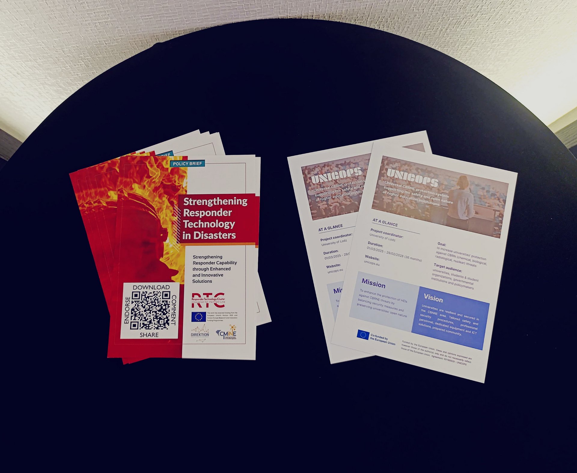 Naukowcy z WBiOŚ w wydarzeniu grupy CERIS Disaster Resilience Days w Brukseli zdjęcie