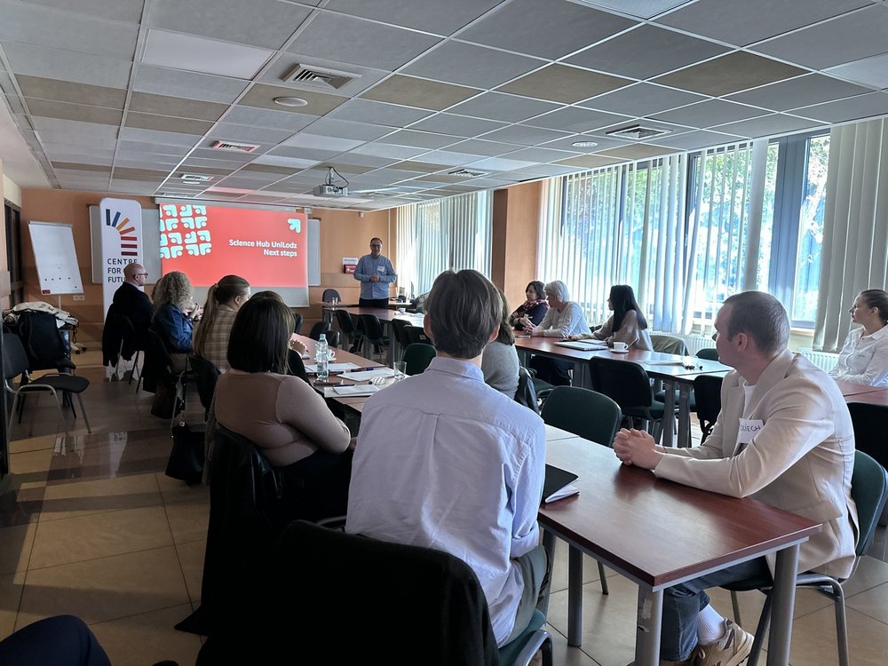 Spotkanie zespołów Science Hub UniLodz - edycja UniLodz
