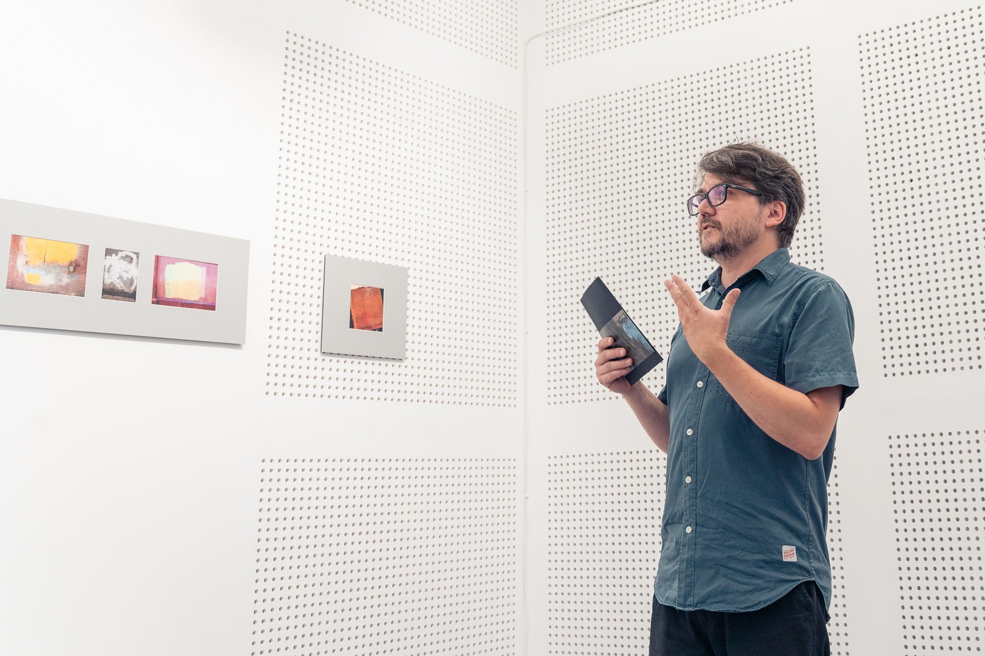 Opening of the exhibition by Maria Nowakowska