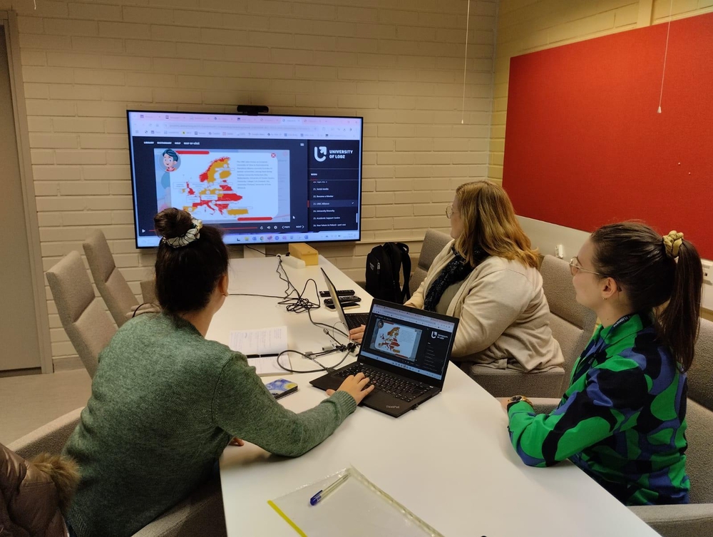 the team during work the team during work