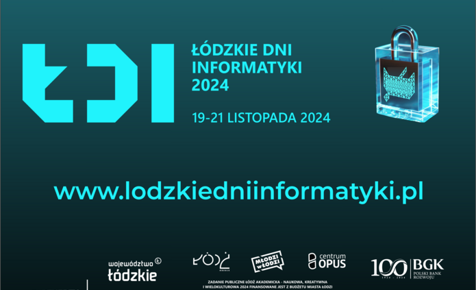 grafika dotycząca Łódzkich Dni Informatyki