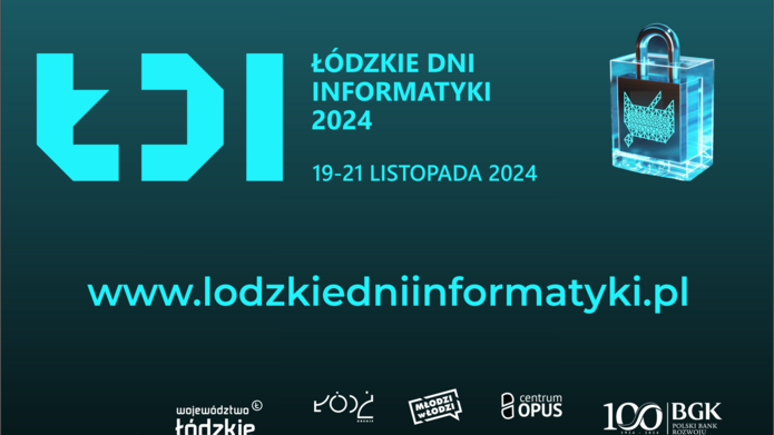 grafika dotycząca Łódzkich Dni Informatyki