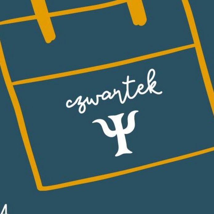 grafika z napisem czwartek