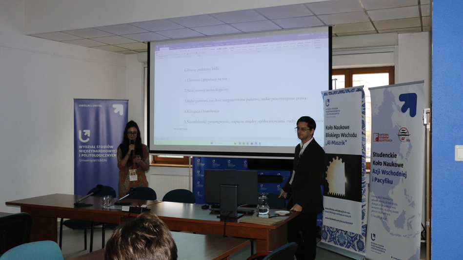 speakers during their lecture