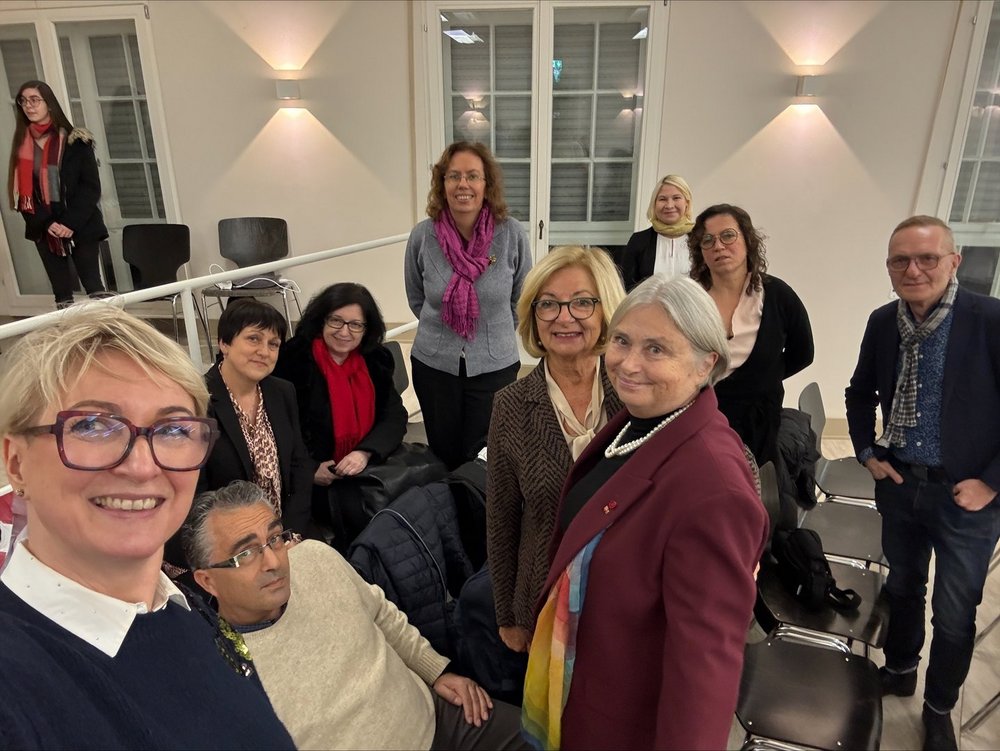 delegacja Uniwersytetu Łódzkiego podczas uroczystości