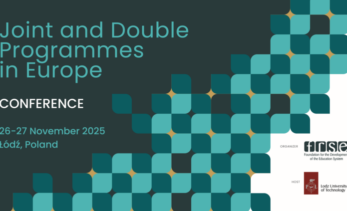 Banner konferencji FRSE i PŁ w Łodzi