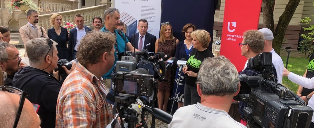 Press premiere of the monograph "Łódź poprzez wieki" [Lodz Through the Ages]