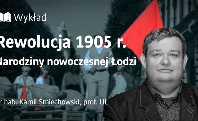 a graphic with Prof. Śmiechowski