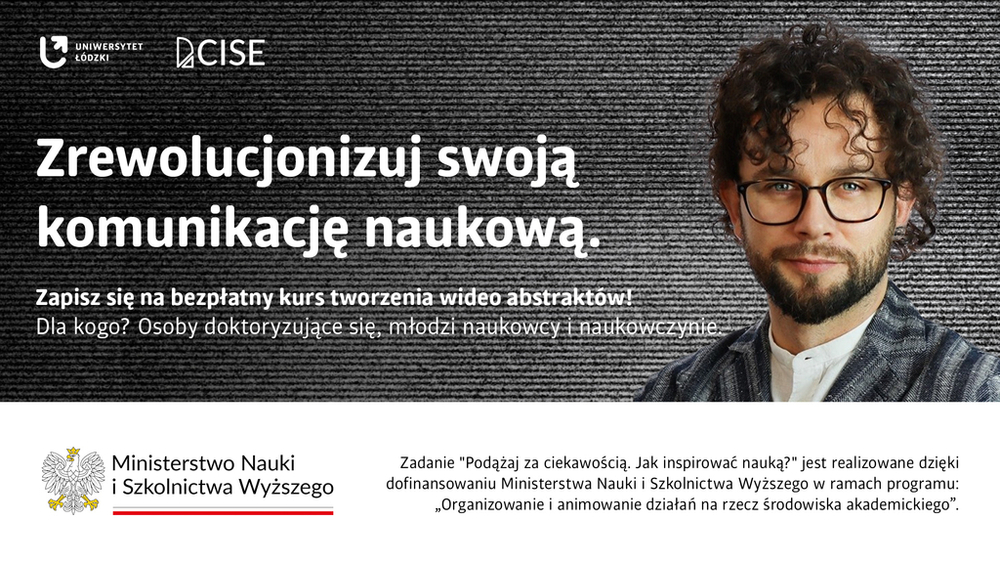 Baner informacyjny ze zdjęciem portretowym dra Gogóla Baner informacyjny ze zdjęciem portretowym dra Gogóla