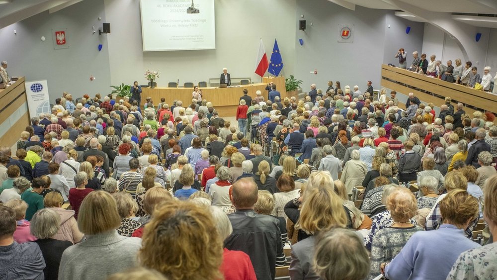 Inauguration of the academic year at the University of Third Age in Lodz 