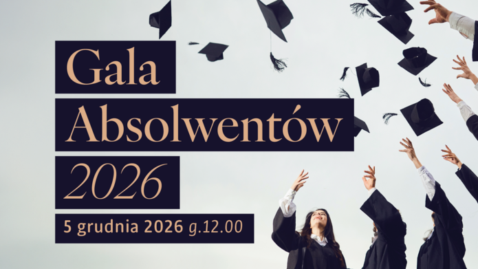 absolwenci podrzucający birety
