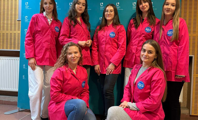 Members of the Student Science Club