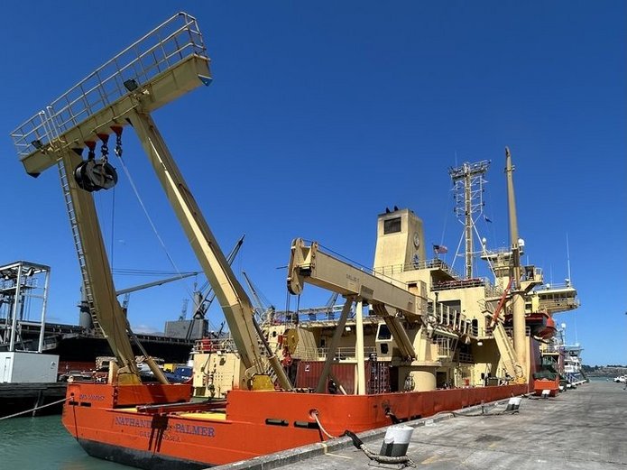 Photo of the research vessel