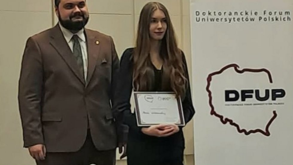 Monika Wilanowska, laureatka Konkursu DOCUP