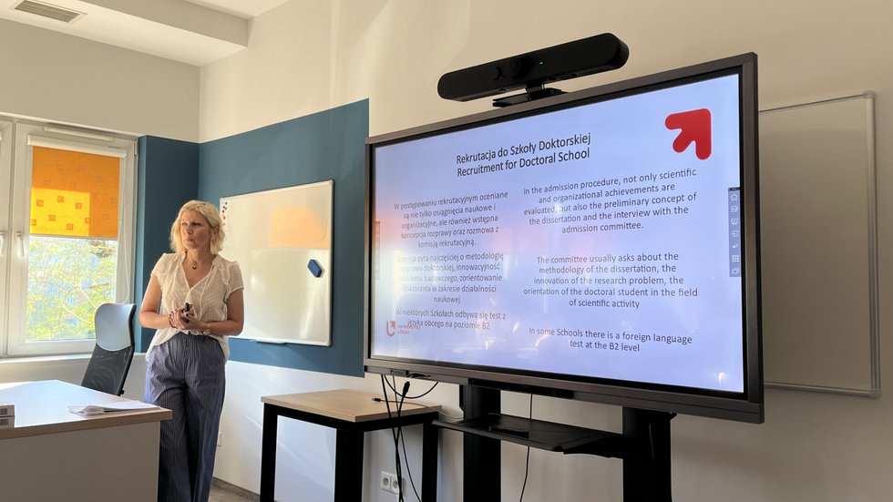 Anna Bartczak z CSD UŁ