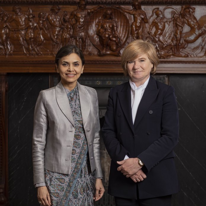 Rector of the University of Lodz and Indian Ambassador