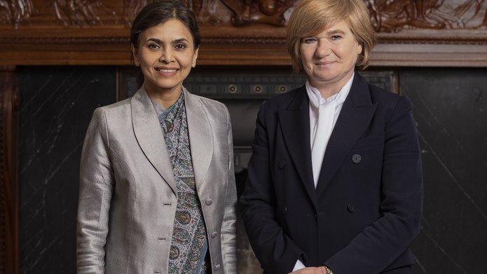 Rector of the University of Lodz and Indian Ambassador