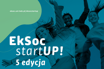 Banner konkursu EkSoc Startup