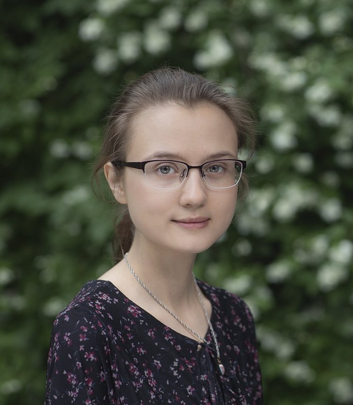 the student of the University of Lodz - Julianna Świć