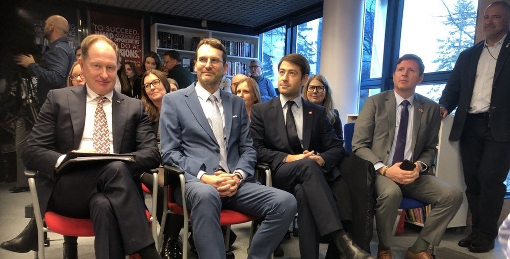 US Ambassador's visit to the American Corner of the University of Lodz