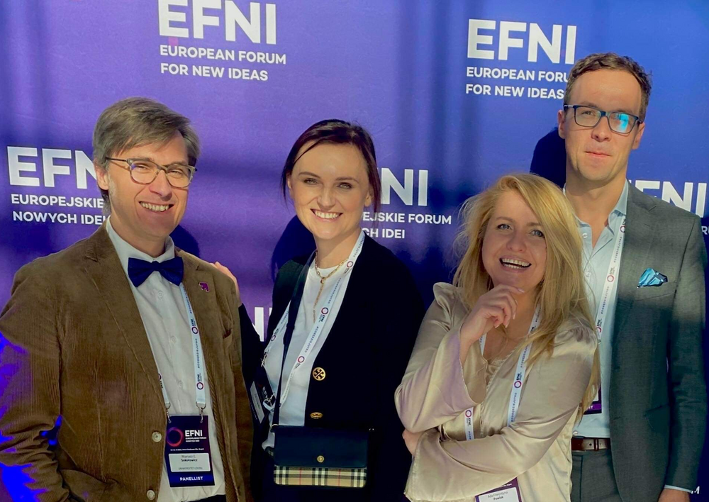 Scientists from the University of Lodz during EFNI