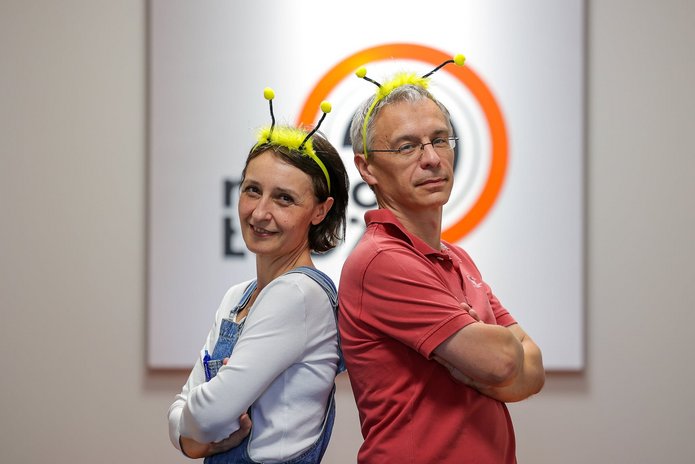 Red. Iza Berkowska i dr Radomir Jaskuła 