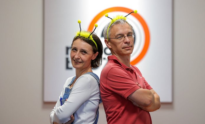 Red. Iza Berkowska i dr Radomir Jaskuła 