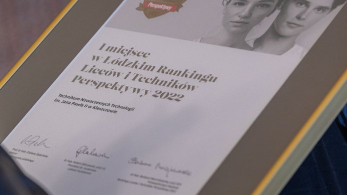 XXIV Ranking Liceów i Techników Perspektywy 2022 w regionie Łódzkim