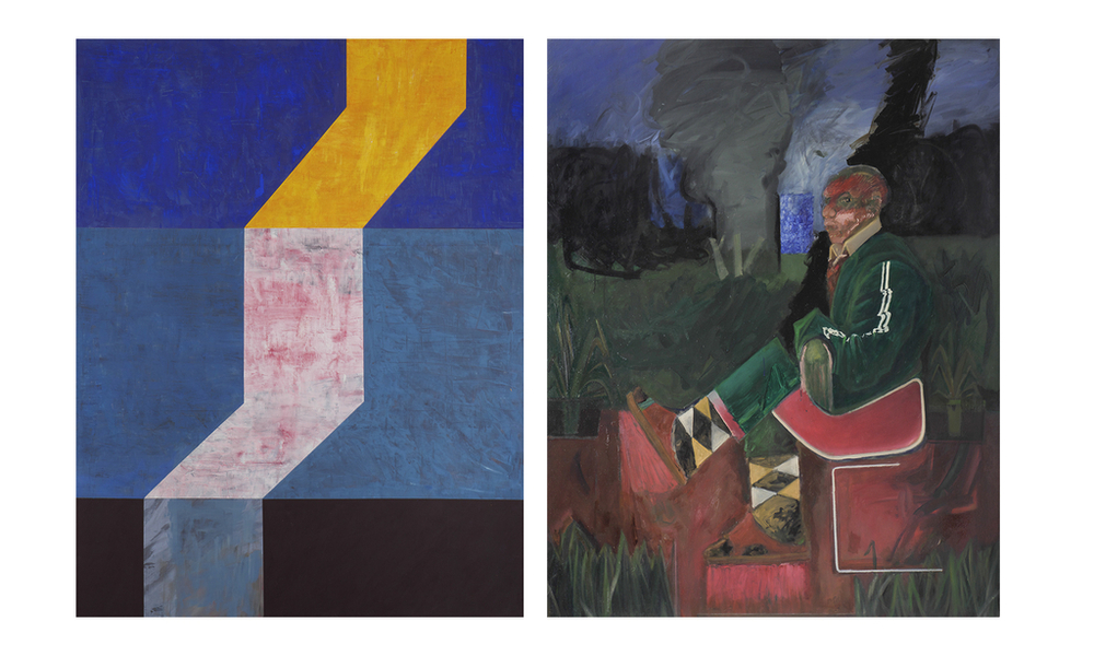 zestawienie obrazów obu malarzy