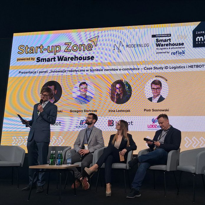 Dr Piotr Sosnowski during the conference