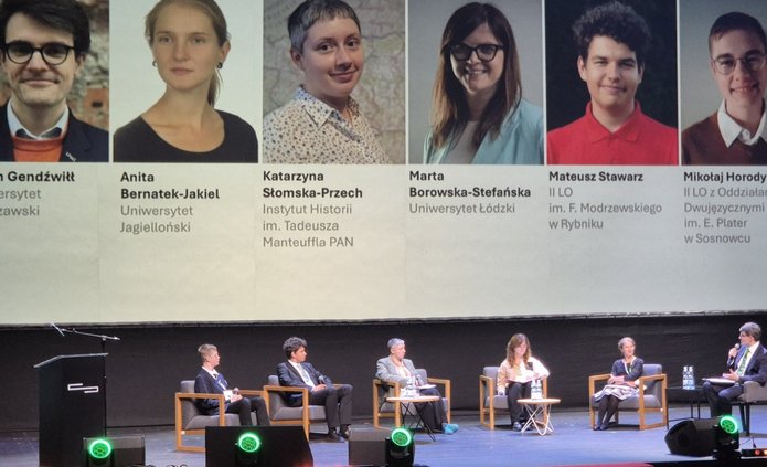 Panel podczas kongresu geografii
