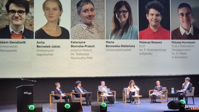 Panel podczas kongresu geografii