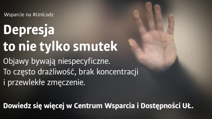 Grafika ilustrująca tekst o Światowym Dniu Walki z Depresją