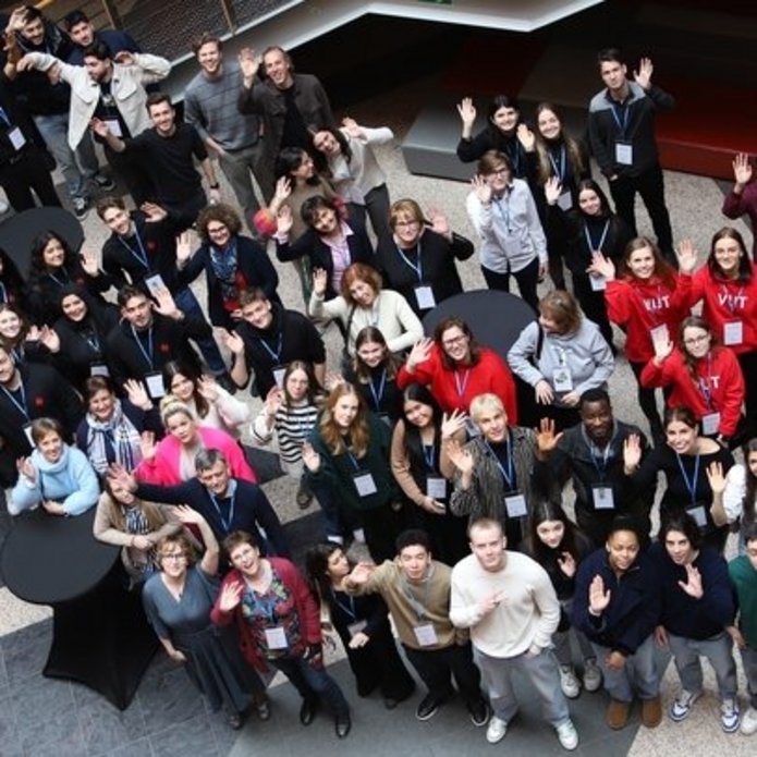 a group photo of the participants in the European Accounting Week at the faculty of Management