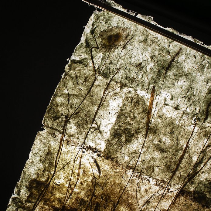 a work on handmade paper