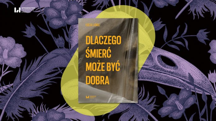 cover of the book on a purple background