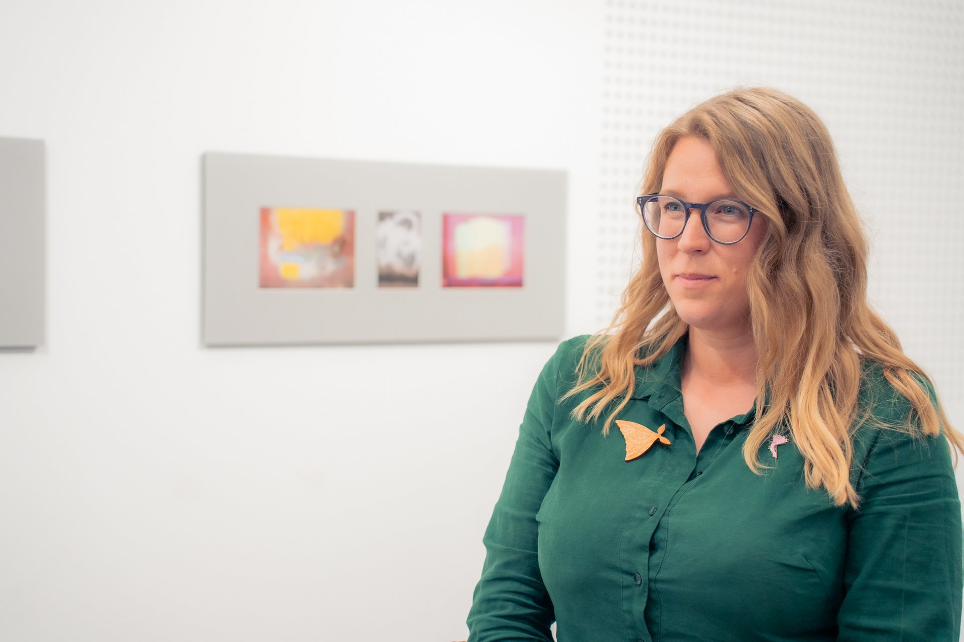 Opening of the exhibition by Maria Nowakowska