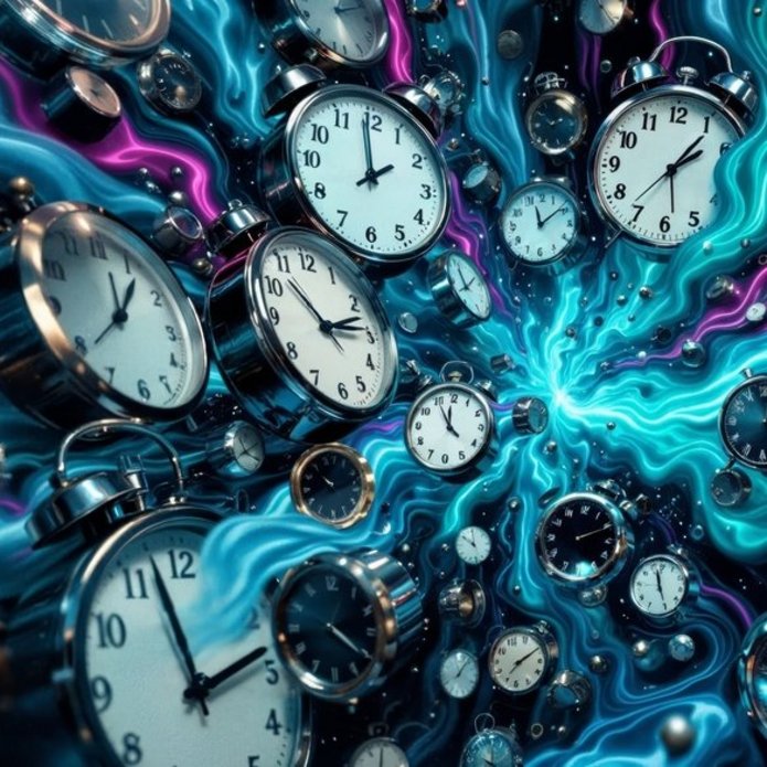 Grafika ilustrująca pojęcie kapsuły czasu UŁ.