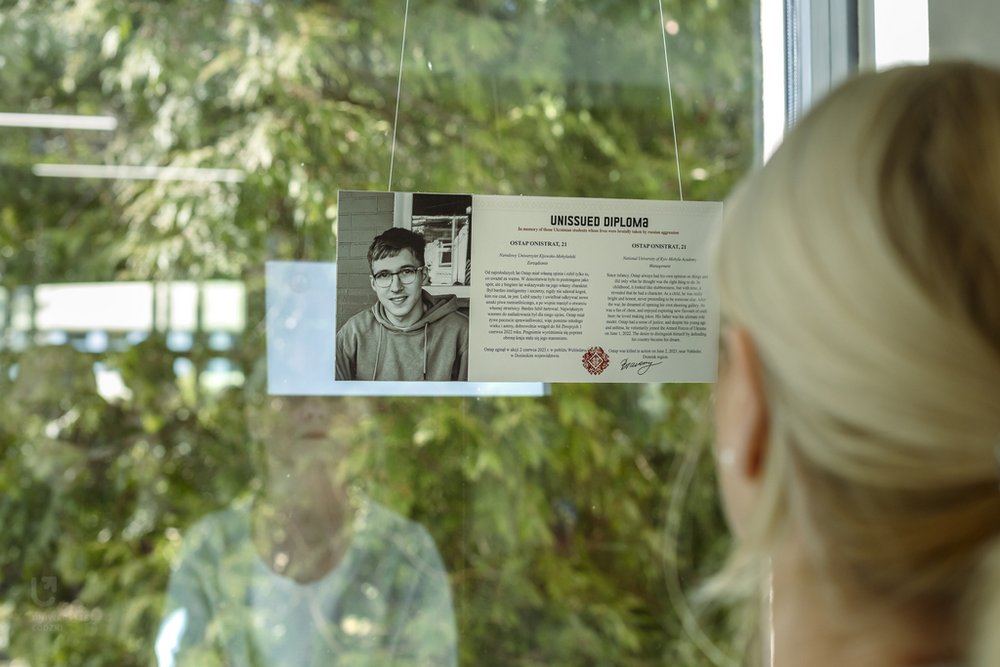 the opening of the exhibition