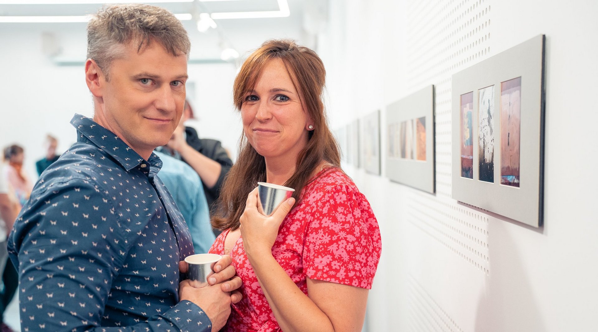 Opening of the exhibition by Maria Nowakowska