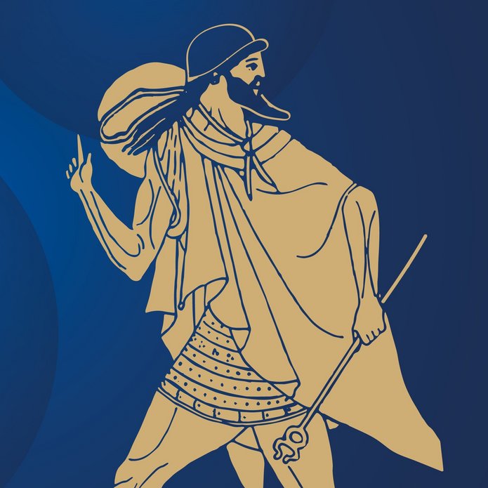 Grafika przedstawiająca Hermesa